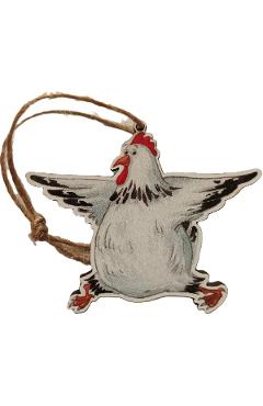 Ornament: Warrior 2 Hen