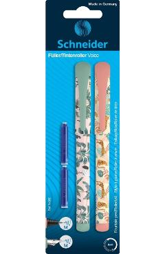 Set stilou + roller Schneider Voice + 2 rezerve