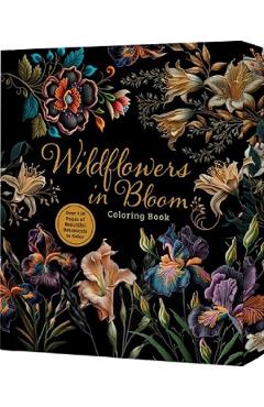 Wildflowers in Bloom Coloring Book