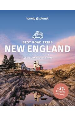 Lonely Planet Best Road Trips New England - Ray|albiston Lonely Planet|bartlett