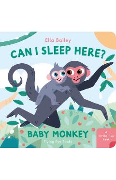 Can I Sleep Here? Baby Monkey -