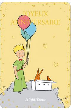 Carte postala: Le Petit Prince. Message
