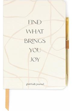 Jurnal cu pix: Find What Brings You Joy