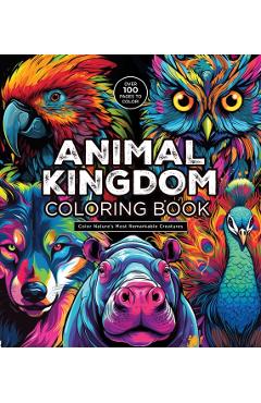 Animal Kingdom Coloring Book -