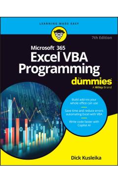 Microsoft 365 Excel VBA Programming For Dummies - Dick (daily Dose Kusleika - Imagine 1