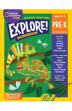 National Geographic Kids Explore! Workbook Pre-K -