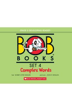 Bob Books - Complex Words Hardcover Bind-Up | Phonics, Ages 4 and up, Kindergarten, First Grade (Stage 3: Developing Reader) - Bobby Lynn Maslen
