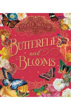Sticker Treasury of Blooms and Butterflies -