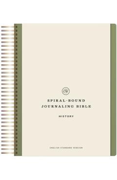 ESV Spiral-Bound Journaling Bible, History (Hardcover) -