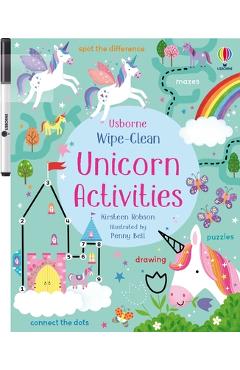 Wipe-Clean Unicorn Activities - Kirsteen Robson