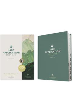 NLT Life Application Study Bible, Third Edition (Red Letter, Hardcover, Indexed) -