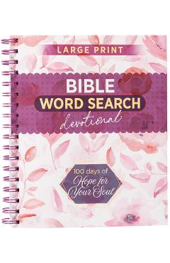 100 Days of Hope for Your Soul: Bible Word Search Devotional -