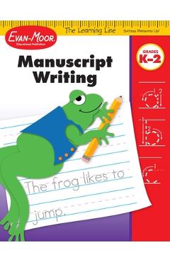Learning Line: Manuscript Writing, Kindergarten - Grade 2 Workbook -