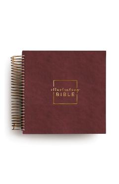 CSB Illustrating Bible - Cranberry -