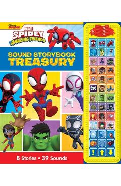 Disney Junior Marvel Spidey and His Amazing Friends: Sound Storybook Treasury [With Battery] -