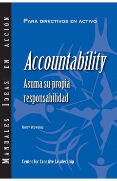 Accountability: Taking Ownership of Your Responsibility (International Spanish) - Henry Browning