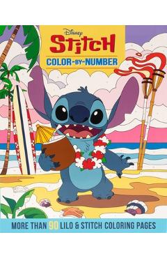 Disney Stitch Color-By-Number -
