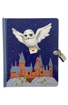 Harry Potter: Hedwig Squishy Lock & Key Diary -