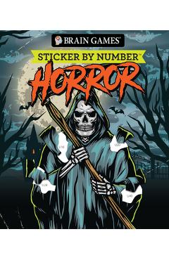 Brain Games - Sticker by Number: Horror -