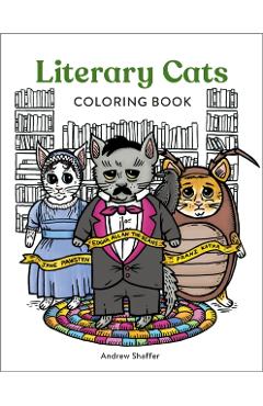 Literary Cats Coloring Book - Andrew Shaffer