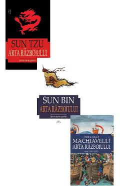 Pachet 3 volume: Arta razboiului. Sun Tzu + Sun Bin + Niccolo Machiavelli