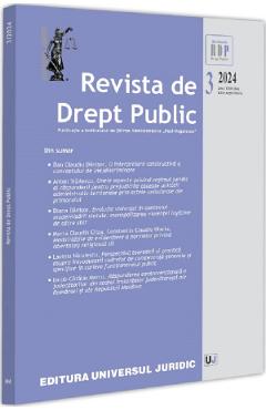 Revista de drept public Nr.3 din 2024 - UNIVERSUL JURIDIC
