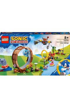 Lego Sonic. Provocarea cu bucla a lui Sonic din zona Green Hill