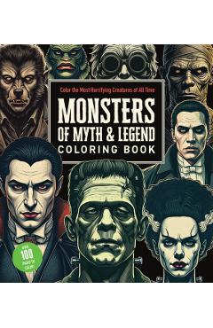 Monsters of Myth and Legend Coloring Book -