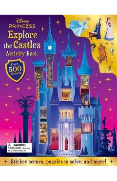 Disney Princess: Explore the Castles Activity Book: With Over 500 Stickers -
