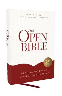 The Open Bible: Read and Discover the Bible for Yourself (Nkjv, Hardcover, Red Letter, Comfort Print) -