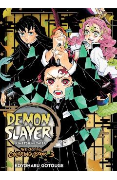 Demon Slayer: Kimetsu No Yaiba: The Official Coloring Book 3 - Koyoharu Gotouge