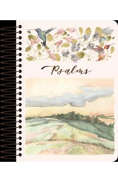 ESV Scripture Journal, Spiral-Bound Edition: Psalms (Artwork by Ruth Chou Simons) (Paperback) - Ruth Chou Simons