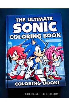 Sonic the Hedgehog Official Coloring Book - Perfect for Kids and Fans - Jaime Mobley