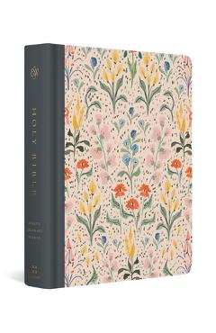 ESV Single Column Journaling Bible, Artist Series, Red Letter (Cloth Over Board, Lulie Wallace, in Bloom) - Lulie Wallace