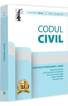Codul civil Ianuarie 2025 - Dan Lupascu - UNIVERSUL JURIDIC