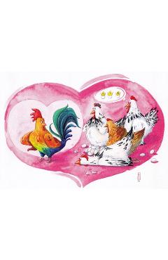 Carte postala: Cocosul Valentin