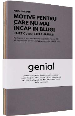 Set de 3 caiete geniale: Planuri motivationale