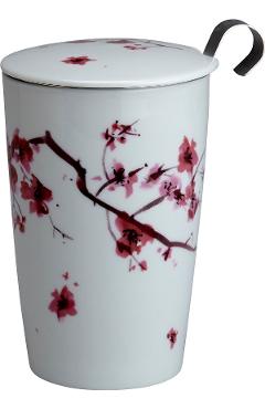 Cana cu sita si capac: Cherry Blossom