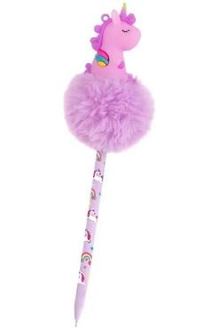Pix cu gel, cu pom-pom: Unicorn. Mov
