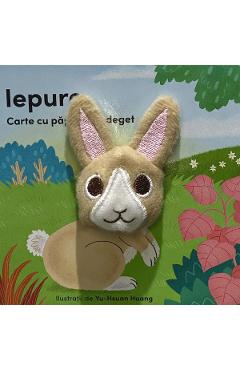 Carte cu papusa de deget: Iepure - Yu-Hsuan Huang - CARTEGO