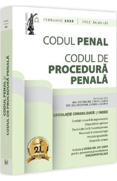 Codul penal si Codul de procedura penala Februarie 2025 - Dan Lupascu