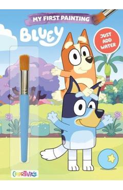 Bluey Colortivity: My First Painting -