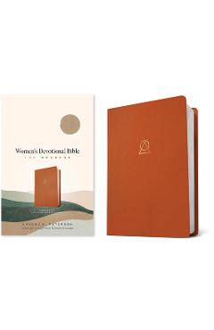 The Message Women's Devotional Bible (Leather-Look, Terracotta)