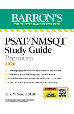 Psat/NMSQT Premium Study Guide, 2026: 2 Practice Tests + Comprehensive Review+ 200 Online Drills -