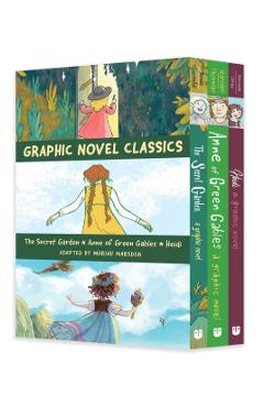 Graphic Novel Classics: Anne of Green Gables, the Secret Garden, and Heidi - Mariah Marsden