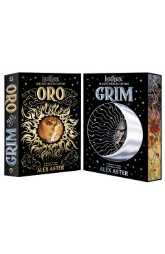 Grim and Oro: Dueling Crowns Edition (a Lightlark Saga Deluxe Companion Book) - Alex Aster