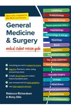 General Medicine and Surgery, MLA Edition: Medical Student Revision Guides - Rebecca Richardson