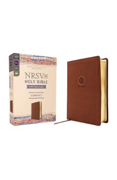 Nrsvue, Holy Bible with Apocrypha, Compact, Leathersoft, Brown, Comfort Print -