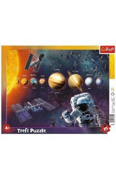 Puzzle 25. Plansa sistemul solar