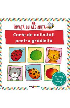 Invata cu Albinuta Vol.1: Carte de activitati pentru gradinita - Corina Beurenmeister, Angela Wiesner - METEOR PRESS